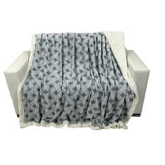 Rosh Beránková deka Pletený sen 200 x 230 cm šedá