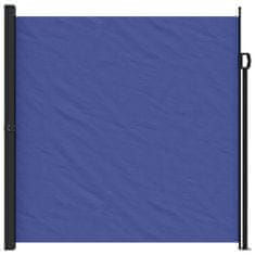 Greatstore Zatahovací boční markýza modrá 200 x 600 cm
