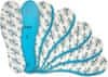 Kaps Actifresh Set 6 párů pohodlné vložky se švýcarskou antibakteriální technologií do bot střihací velikost 36/46