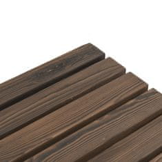 Vidaxl Zahradní lavice 115 cm masivní jedlové dřevo