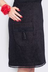Horavia Wellness saunový kilt MaryBerry, černý s krajkou