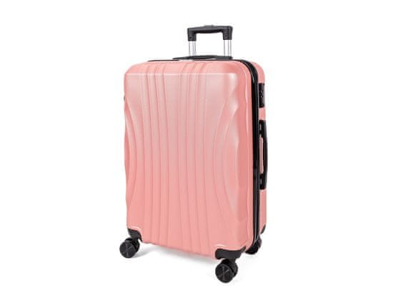 Mifex Cestovní kufr V83 tmavě růžovozlatý,36L,palubní,TSA
