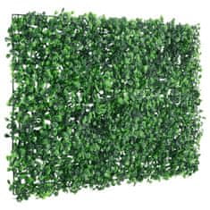 Vidaxl Umělý plot z listnatého keře 24 ks zelený 40 x 60 cm
