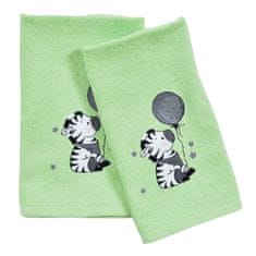 Praktik Textil  Dětský ručník LILI 30x50 cm zelený