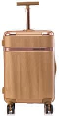 SEMI LINE Příruční kufr 55cm T5667 Gold