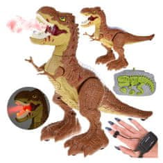 JOKOMISIADA Dálkové ovládání dinosaurus gesto dálkové ovládání RC 2v1 zívá řve svítí RC0625 BR