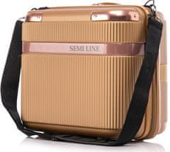 SEMI LINE Kosmetická taška T5667 Gold