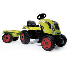 Smoby Šlapací traktor Claas Xl s přívěsem - Smoby