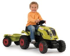 Smoby Šlapací traktor Claas Xl s přívěsem - Smoby