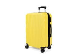 Mifex Cestovní kufry V83,skořepinové,3 kusy, žlutý,TSA