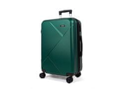  Cestovní kufr V99 tmavě zelený,36L,palubní,TSA