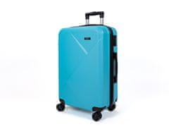 Mifex  Cestovní kufr V99 tyrkysový,99L,velký,TSA