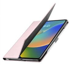 CellularLine Pouzdro se stojánkem Folio pro Apple iPad 10,9'' (2022), růžové