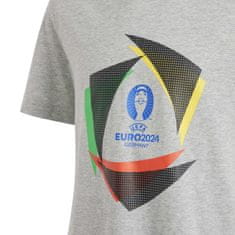 Adidas Dětské tričko EURO 2024 Ball grey Dětská: 164