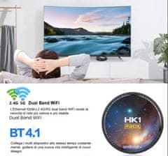 AND-W2T 4K, 4GB/32GB, Android TV 11, BT, WIFI