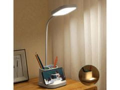 Platinet Stolní LED lampička 5W nabíjecí, bílá