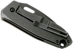 CRKT CR-2440 HERON BLACK TAN kapesní nůž 7,4 cm, Black Stonewash, G10, uhlíkové vlákno
