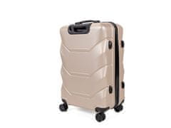  Cestovní kufr V265 šampaň,99L,velký,TSA