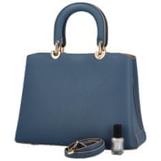 DIANA & CO Luxusní dámská kabelka do ruky Rollins, modrá