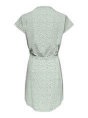 ONLY Dámské šaty ONLMAY Regular Fit 15153021 Subtle Green (Velikost XS)