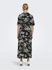 Jacqueline de Yong Dámské šaty JDYSTARR Regular Fit 15320702 Black (Velikost XL)