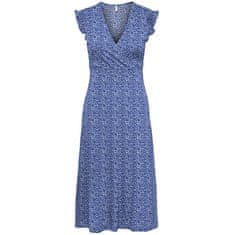 ONLY Dámské šaty ONLMAY Regular Fit 15257520 Dazzling Blue (Velikost XS)