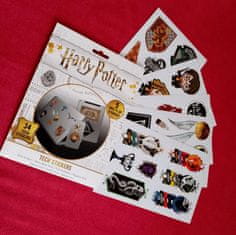 CurePink Samolepky na elektroniku Harry Potter: Artefacts (5 listů - 34 kusů|18 x 24 cm)