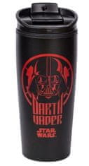 CurePink Cestovní hrnek Star Wars|Hvězdné války: Darth Vader (objem 425 ml)