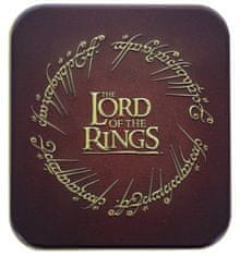 CurePink Hrací karty v plechové krabičce Lord Of The Rings|Pán Prstenů: One Ring