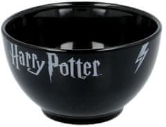 CurePink Keramická miska Harry Potter: Logo (průměr 13 cm|13 x 7 x 13 cm)