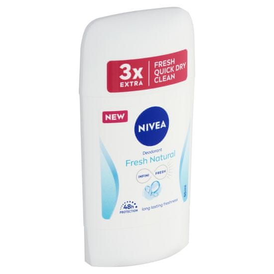 Nivea Fresh Natural Tuhý deodorant 50 ml