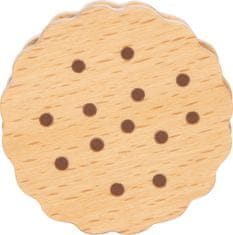 Small foot Dřevěné sušenky COOKIES hnědé