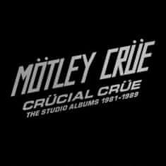 Motley Crue: Crücial Crüe - The Studio Albums 1981-1989 (Limited Edition Cd Box) (5xCD)