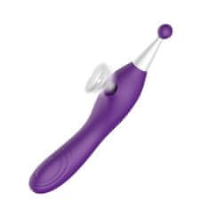 Basic X BASIC X Alvis podtlakový stimulátor klitorisu 3v1 fialový