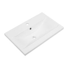 BPS-koupelny Koupelnová skříňka s keramickým umyvadlem Agria II W 60 - bílá