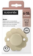 Suavinex Dudlík SX PRO fyziologický WONDER 6/18m, Whitecap Gray