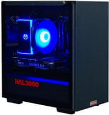 HAL3000 Online Gamer (R7 5700X3D, RTX 4070), černá (PCHS2751)