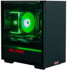 HAL3000 Online Gamer (R7 5700X3D, RTX 4070), černá (PCHS2751)