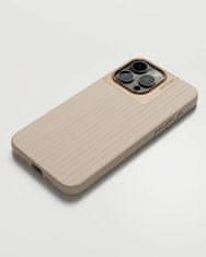 Nudient Bold Case - Kryt iPhone 15 Pro Max MagSafe, Linen Beige