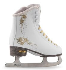 SFR Glitra Adults Ice Skates - White - UK:7A EU:40.5 US:M8L9