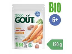 Good Gout Příkrm zelenino-masový BIO Mrkev s farmářským kuřátkem 190g