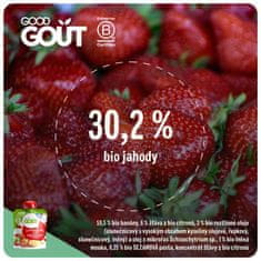 Good Gout BIO Jahodová snídaně 3x70 g