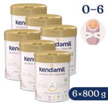 Levně Kendamil Premium 1 DHA+ 6 x 800 g