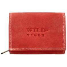 Wild Tiger Stylová dámská peněženka Dilccia, červená
