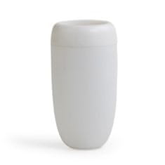 Qualy Design Květináč nástěnný/stolní samozavlažovací Carepot, plast, v.18 cm, bílý