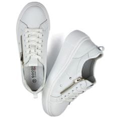 Dámská bílá kožená sportovní obuv velikost 41