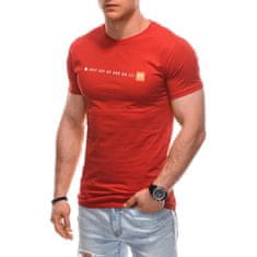 Edoti Pánské tričko S1920 červené MDN124876 XXL