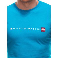 Edoti Pánské tričko S1920 světle modré MDN124885 XL