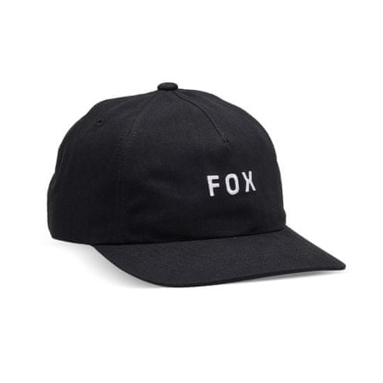 Fox Racing Dámská čepice Fox W Wordmark Adjustable Hat Black