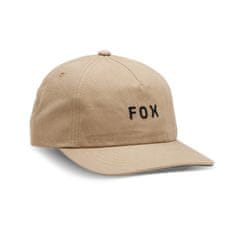 Fox Racing Dámská čepice Fox W Wordmark Adjustable Hat Taupe